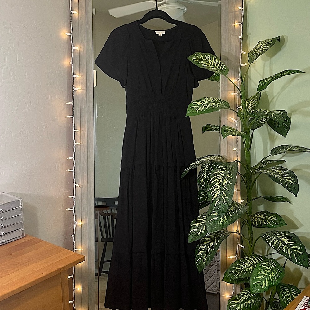 Downeast Black Maxi Dress